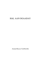 Hal aan ogaaday .pdf
